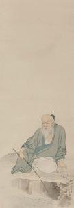 MARUYAMA OKYO 1733-1795,Portrait of Lu Shang,1786,Mainichi Auction JP 2023-07-29