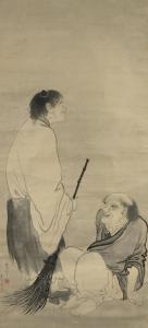 MARUYAMA OKYO 1733-1795,the two Chinese Zen eccentrics,18th century,Bonhams GB 2023-09-20