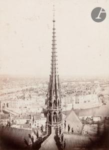 MARVILLE Charles 1813-1879,Restauration de Notre-Dame de Paris,c.1865,Ader FR 2023-11-09