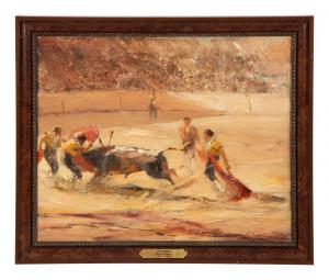 MARX Franz 1889-1960,The Bullfight,Hindman US 2022-07-14