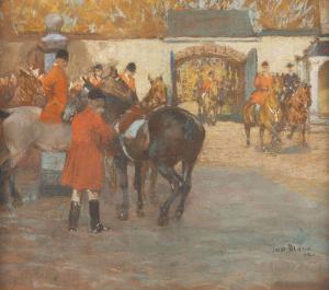 MARX Gustav 1855-1928,Düsseldorf Equestrian Society,1912,Hargesheimer Kunstauktionen DE 2022-09-07