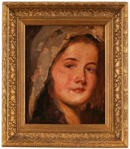MARX Gustav 1855-1928,Frauenportrait,Dobritz DE 2021-11-13