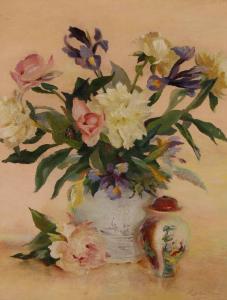 MARY GRAHAME,Still lifeflower studies,Burstow and Hewett GB 2008-09-24
