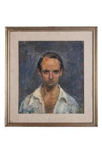 MARYLSKI LUSZCZEWSKI Jan Pawel 1893-1954,Ritratto maschile,Dams Casa d'Aste IT 2023-01-10