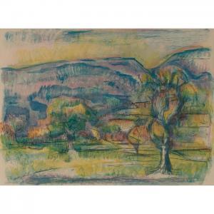 MARZELLE Jean 1916-2002,Landscape,1970,Treadway US 2012-09-15