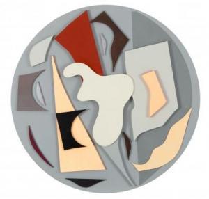 MARZENA TUREK GAŚ,Form the series 'Shapes': Grey wheel (Chanelka).00,2014,Desa Unicum 2019-06-13