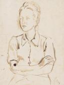 MARZOCCHI Gino 1895-1981,Figura femminile con braccia conserte,Gregory's IT 2024-01-24