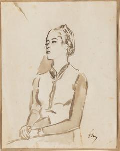 MARZOCCHI Gino 1895-1981,Figura femminile seduta,Gregory's IT 2024-01-24