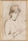 MARZOCCHI Gino 1895-1981,Ritratto di donna che legge,1958,Gregory's IT 2022-07-05