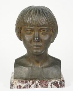 MARZOLLO A,bust of a young girl,Bellmans Fine Art Auctioneers GB 2020-02-25