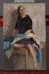 MARZORATI Carlo 1894-1958,Figura femminile seduta,Finarte IT 2004-11-24