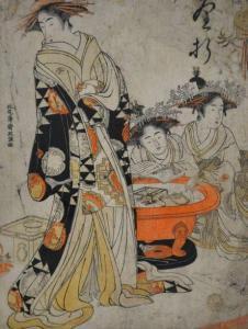 MASANOBU Kitao 1761-1816,Yoshiwara keisei shin biji,Gautier-Goxe-Belaisch, Enghien Hotel des ventes 2020-05-14