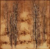 MASAYOSHI Kasugai 1921,Trees in Winter,Skinner US 2014-02-12
