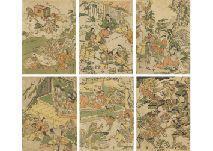 MASAYOSHI Kitao,Oeyama kijin taiji [from DEFEATING DEMONS] (a set ,Mainichi Auction 2021-12-10