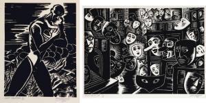 MASEREEL Frans 1889-1972,Saint Christophe,1952,Bernaerts BE 2015-10-28