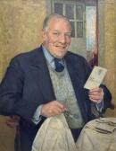 MASON Arnold Henry,'The Optimist' - Portrait of H A Thompson,David Duggleby Limited 2023-03-17