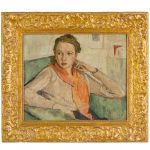 MASON Arnold Henry 1885-1963,Donna pensierosa in poltrona,1935,Wannenes Art Auctions IT 2024-02-06