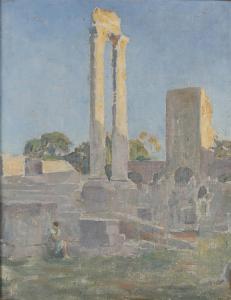 MASON Arnold Henry 1885-1963,Graeco-Roman Temple, Arles,Dreweatts GB 2021-03-12