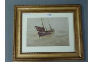MASON Frank 1876-1965,Fishing Boat in Stormy Seas,David Duggleby Limited GB 2015-11-21