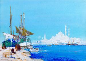 MASON Frank Henry 1875-1965,Constantinople,Tennant's GB 2024-03-16