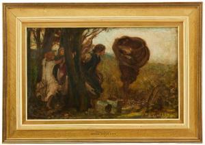 MASON George Heming 1818-1872,Only a shower,Uppsala Auction SE 2022-01-18