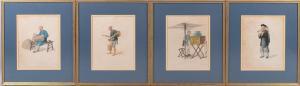 MASON GEORGE HENRY 1770-1851,FOUR PLATES from COSTUMES OF CHINA,1804,Potomack US 2021-10-01