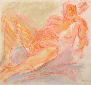 MASON Jeremy,Study of a Naked Man reclining,2003,John Nicholson GB 2019-02-27