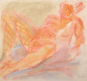 MASON Jeremy,Study of a Naked Man reclining,2003,John Nicholson GB 2019-05-29