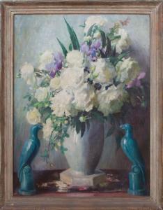MASON Maud M 1867-1956,PEONIES,Stair Galleries US 2017-12-16