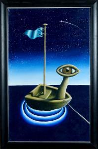 MASON Robin 1958,The eye, the boat and the shooting star,Galerie Moderne BE 2022-11-14