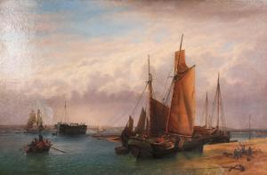 MASON William Henry,A View of Shipping at Chichester with Bosham Churc,John Nicholson 2020-09-25