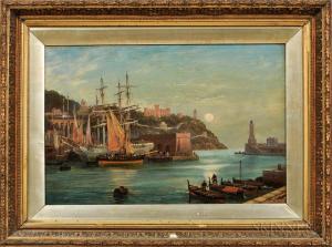MASON William Henry 1800-1900,The Port of Nice,1892,Skinner US 2018-01-12
