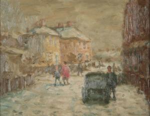 MASON William 1906-2002,WINTER STREET,1969,Ross's Auctioneers and values IE 2024-04-17