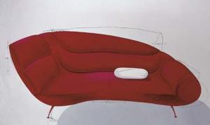 MASRIADI Nyoman 1973,Bantal guling di atas sofa (Cushion on the sofa),2005,Christie's GB 2006-05-28