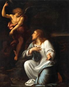 MASSARI Lucio 1569-1633,Cristo e l'angelo sul monte degli Ulivi,Bertolami Fine Arts IT 2023-11-23