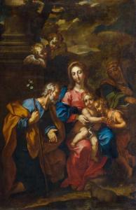 MASSAROTTI Angelo 1645-1732,The Holy Family,1719,Galerie Koller CH 2018-09-26