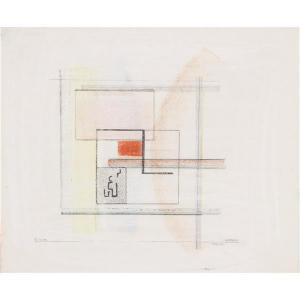MASSEN Daniel 1896-1972,Abstract Composition,1946,Ripley Auctions US 2019-07-20
