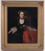 MASSEY Alexander,Portrait of Mrs John Ashton (nee Elizabeth Brook,1819,Burstow and Hewett 2017-02-01