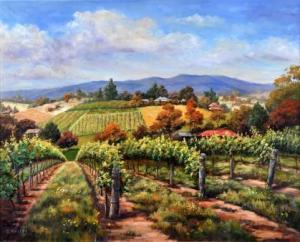 MASSEY DELPHINE,Adelaide Hills, Piccadilly Valley,Elder Fine Art AU 2011-12-01