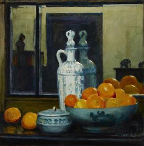 MASSEY Henry Gibbs 1860-1934,Porcelain and Oranges,Rosebery's GB 2024-03-12