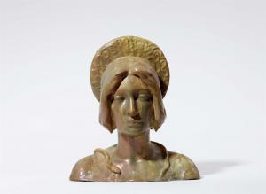 MASSIER Jérôme 1850-1926,bust of a young woman,1880-1900,Lempertz DE 2020-11-12