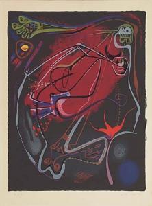 MASSON Andre 1896-1987,Abstract Composition,Swann Galleries US 2002-03-07