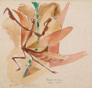 MASSON Andre 1896-1987,Insecte,1934,Artcurial | Briest - Poulain - F. Tajan FR 2024-04-04