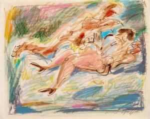 MASSON Andre 1896-1987,Jeux amoureux,1962,Artcurial | Briest - Poulain - F. Tajan FR 2024-04-04