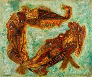 MASSON Andre 1896-1987,Rascasses,1955,Sotheby's GB 2024-04-24