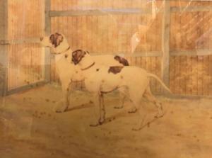 MASSON Frédéric 1800-1900,Couple de chiens de chasse,1899,Millon & Associés FR 2020-07-21