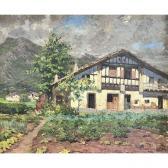 MASSON Georges 1875-1949,FERME À SARE,Tajan FR 2025-07-17