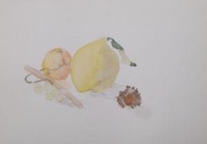 MASSON Lily 1920-2019,Etude de nature morte aux fruits,Morand FR 2020-10-11