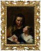MASTER Frank,Mary instructing the child Jesus,Brunk Auctions US 2009-02-28