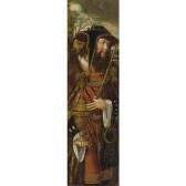 MASTER KING SOLOMON TRIPTYCH,A MAGUS WEARING RED ROBES,Sotheby's GB 2011-01-27